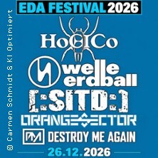 Electronic Dance Art Festival 2026 / HOCICO, Welle:Erdball, Orange Sector & Destroy me Again