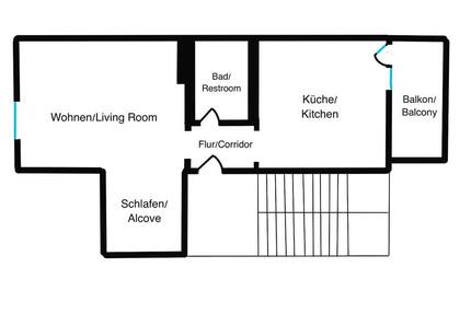 sanierte Wohnung ruhige Lage Eller-Süd Südbalkon - Düsseldorf Stadtbezirk 8