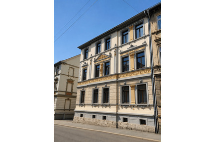 Großzügige 4-Zimmer-Altbauwohnung mit Balkon, Garten und Stellplatz in einem gepflegten Mehrfamilienhaus - Weimar Nordvorstadt