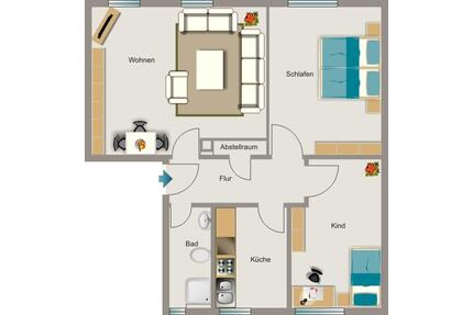 VIVAWEST modernisiert Ihre neue Wohnung. - Duisburg Walsum