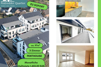 Wohnung zum Mieten in Nortorf 1.453,20 € 97 m²