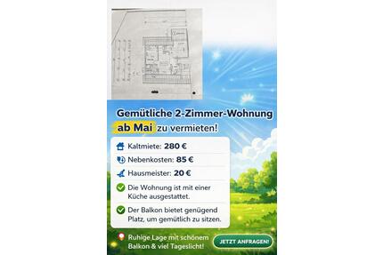 Dachgeschosswohnung in 37339 Worbis ab Mai zu vermieten - Breitenworbis