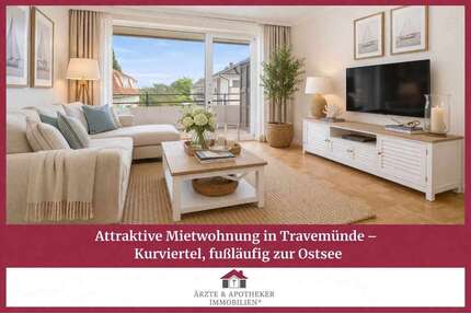 Wohnung zum Mieten in Lübeck Travemünde 845,00 € 55 m² - Lübeck / Travemünde