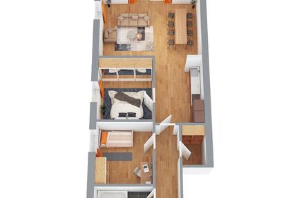 Helle 3-Zimmer Wohnung mit Balkon in Velpke-Meinkot