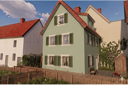Einfamilienhaus-Neubau im Herzen der Spalter Altstadt mit Garten