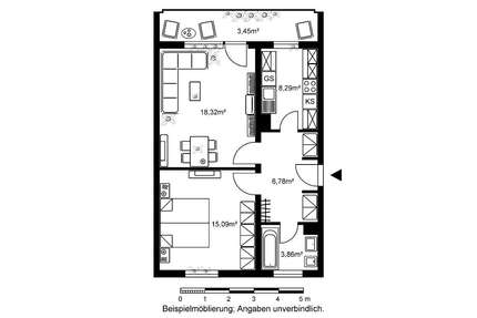 Wohnung zum Mieten in Friedrichsdorf 769,00 € 55.79 m²