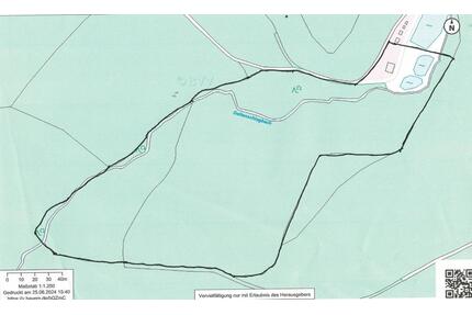 Waldgrundstück mit Weiher - 3,00&nbsp;EUR Kaltmiete, ca.&nbsp; 0,00&nbsp;m&sup2; in Walderbach (PLZ: 93194)