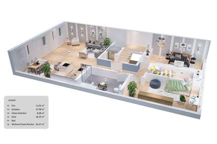 Wohnung zum Mieten in Erfurt 1.405,00 € 127.75 m²