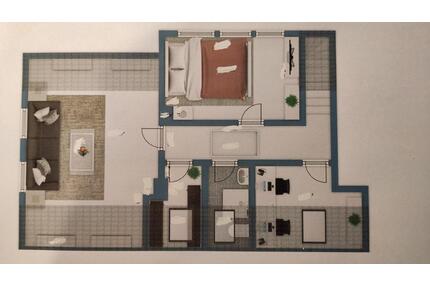 3 Zimmer DG-Wohnung in Dorfprozelten zu vermieten - Kreuzwertheim