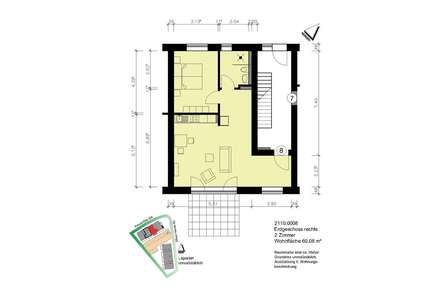 Wohnung zum Mieten in Heide 760,00 € 60.08 m²