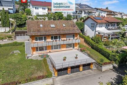 Solides MFH mit 3 Einheiten und 3 Garagen - ruhige Ortsrandlage, große Südterrasse - Überlingen