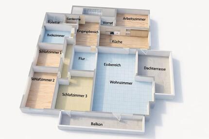 Großzügige 182 m²‑Wohnung mit zwei 15 m²‑Balkonen - Porta Westfalica