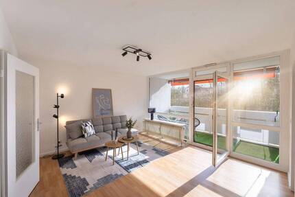 Neu renovierte 2 Zi-Whg m. Balkon voll möbliert mit Schwimmbad - Passau Kohlbruck