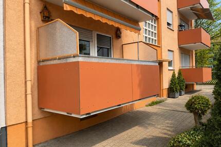 Provisionsfrei* 2-Zi EG + Balkon + Stellplatz | Schwetzingen-Nord