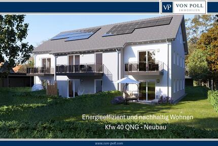 Nachhaltige und energieeffiziente 2-Zimmer Neubauwohnung mit gehobener Ausstattung, Balkon und 2 Carportstellplätzen - Pösing