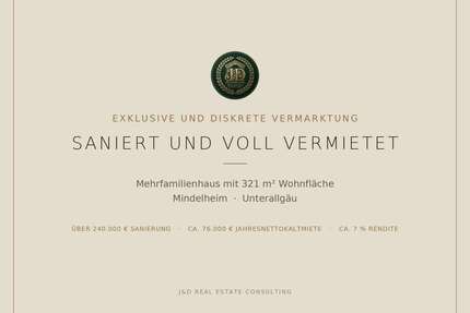 Haus zum Kaufen in Mindelheim 1.090.000,00 € 321 m²