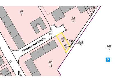 Grundstück in Wiesbaden 25.000,00 € 169 m²