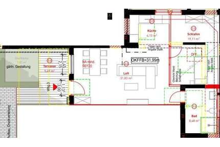 Wohnung zum Mieten in Rhede 923,00 € 71 m²