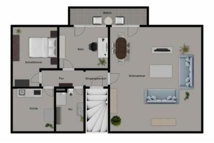 Helle 100qm Dachgeschosswohnung in Hoykenkamp zur Miete! - Delmenhorst Deichhorst