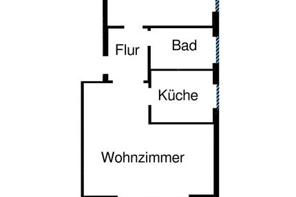 2 Zimmer Einbauküche Balkon Parkplatz EG Wohnung - Bietigheim-Bissingen