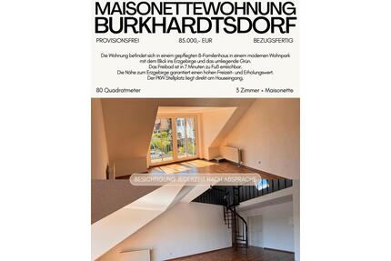 Maisonettewohnung - Dachgeschoss *provisionsfrei* - Burkhardtsdorf