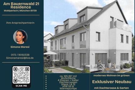 Exklusiver Neubau Waldperlach - 1.600.000,00&nbsp;EUR Kaufpreis, ca.&nbsp; 160,00&nbsp;m&sup2; in München (PLZ: 81925) Bogenhausen