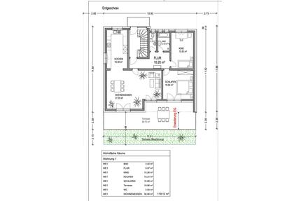 Hochwertige 4-Zimmer-Wohnung in Meersburg mit großer Terrasse, Se