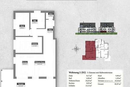 Wohnung zum Kaufen in Mering 535.000,00 € 83.63 m²