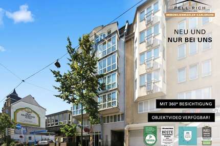 Wohnung zum Kaufen in Karlsruhe 190.000,00 € 42 m²