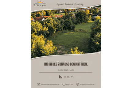Grundstück zu verkaufen in Rinchnach 135.000,00 € 867 m²