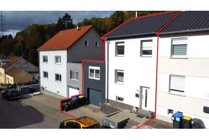 Saniertes Reihenmittelhaus in ruhiger Lage von SB-Altenkessel - Saarbrücken