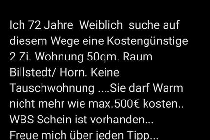 Immobilien - 450,00&nbsp;EUR Kaltmiete, in Hamburg (PLZ: 22111) Horn