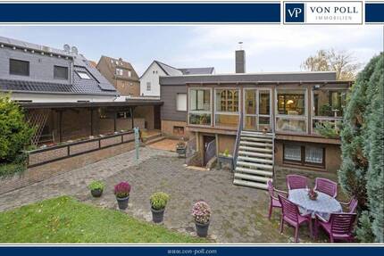 ***Bungalow mit separaten Gewerbeanteil *** Möglichkeiten zur Erweiterung der Wohnfläche vorhanden *** - Dortmund Bövinghausen