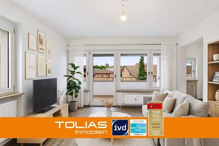 Offener Schnitt und viel Tageslicht: 3,5 Zimmer über den Dächern von Leonberg