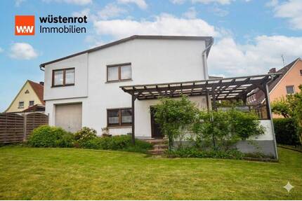 Vollwertiges Wohnen mit Privatsphäre: Großzügiges Hinterhaus mit eigenem Garten in Fulda-Maberzell - Fulda / Maberzell