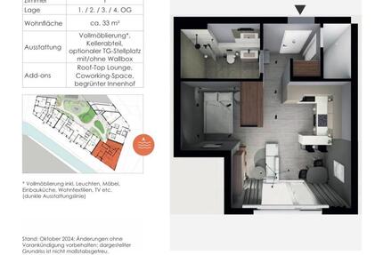 Nachmieter Oder Zwischenmiete Möblierte 1-Zimmer-Wohnung Ulm