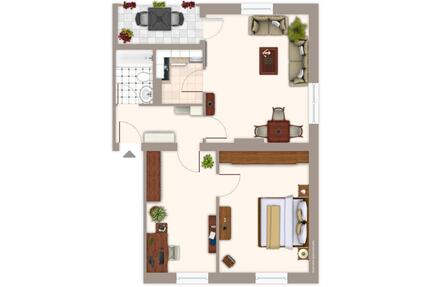 Kleine 3-Zimmerwohnung in MG-Bonnenbroich - Mönchengladbach Süd