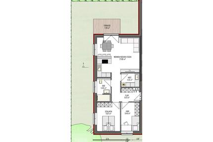 3-Zimmer-Wohnung – Erstbezug mit Einbauküche und Garten 68qm - Cloppenburg