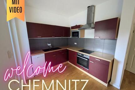 ++ Einbauküche, Balkon, Parkett, modernes Badezimmer, zentrumsnähe - schicke 2,5-Raum Wohnung ++ - Chemnitz Hilbersdorf