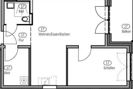 Wohnung zum Mieten in Rinteln 396,00 € 60 m²