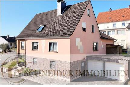 Gepflegtes 1-2 Fam. Haus, neuwertige Heizung, div. Renovierungen, Garten, Doppel-Garage, Terrasse, Balkon, HESSENGELD - Zierenberg Burghasungen