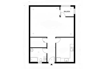 Bezugsfertig 1-Zimmer-Wohnung zur langfristigen Untermiete - Berlin Charlottenburg-Wilmersdorf