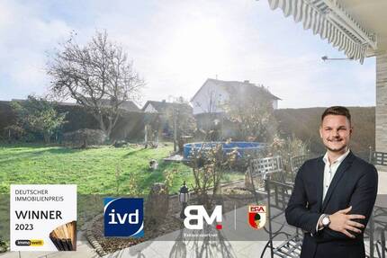 Erdgeschosswohnung mit Garten & zusätzlicher Gewerbeeinheit - vielseitig nutzbar - Röfingen