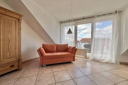 Lichtdurchflutete 2-Zimmerwohnung über den Dächern von Hemsbach