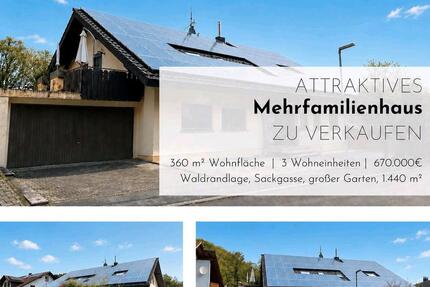 Attraktives Mehrfamilienhaus zur Eigennutzung oder Kapitalanlage - Haßmersheim