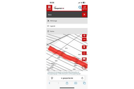 Wiesengrundstück mit Baumbestand in Bruchhof Sanddorf - Bechhofen
