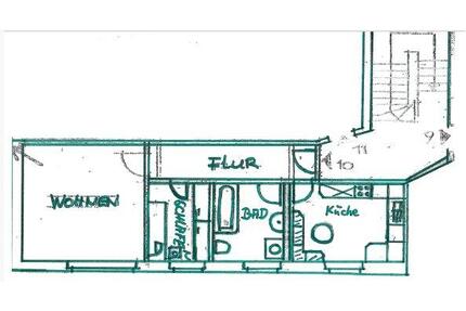 Schnucklige 2-Raum-Wohnung - 480,00&nbsp;EUR Kaltmiete, ca.&nbsp; 51,00&nbsp;m&sup2; in Rüdersdorf bei Berlin (PLZ: 15562)