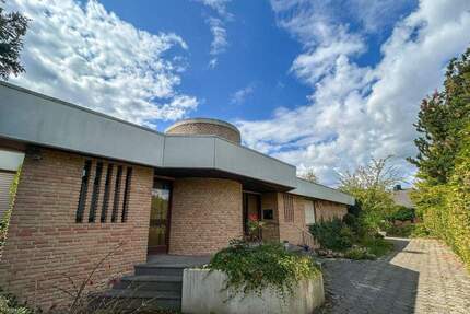 Architektonisches Unikat - Großzügiges Atriumhaus mit offener Bauweise und privaten Garten - Münster Kinderhaus