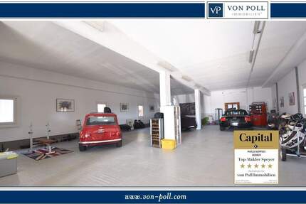 Zwei Hallen + Wohnung und Bürofläche im Gewerbegebiet - Waldsee