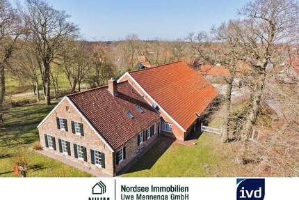 ++ HISTORISCHER GULFHOF | ALLEINLAGE | ALTER BAUMBESTAND - Hage